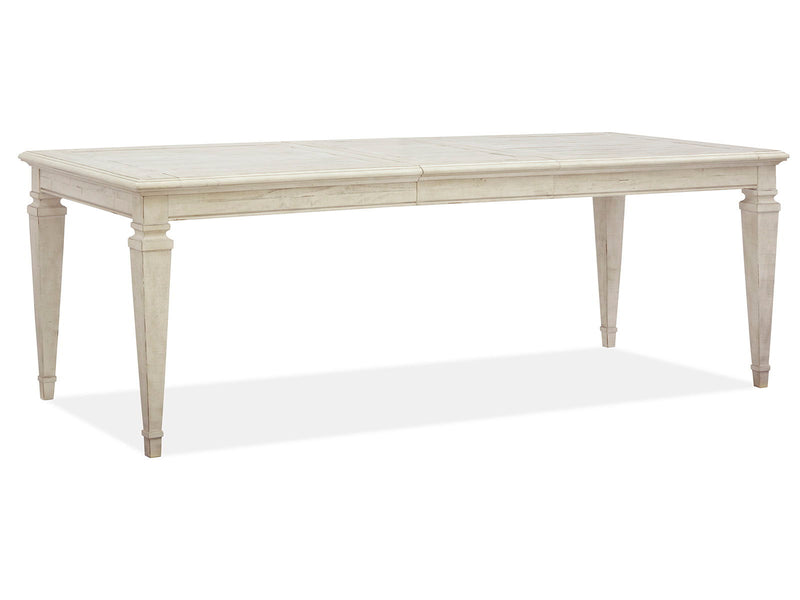 Newport - Rectangular Dining Table - Alabaster, photo 4 of 7
