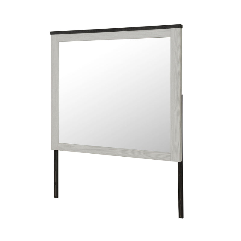 Large Scale Mirror with Sleek Frame for Dressers - Beige, photo 4 of 5