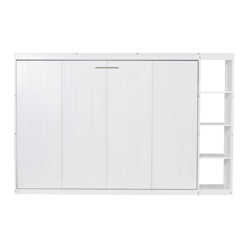 Murphy Bed With Bookshelf And Storage