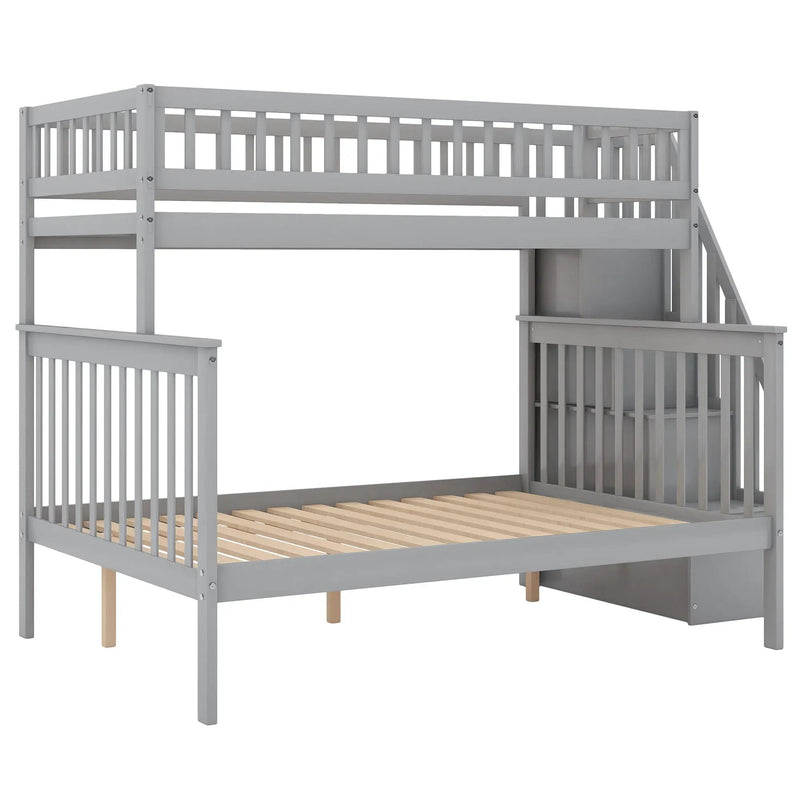 Bunk Bed With Staircase by Unique Piece Furniture