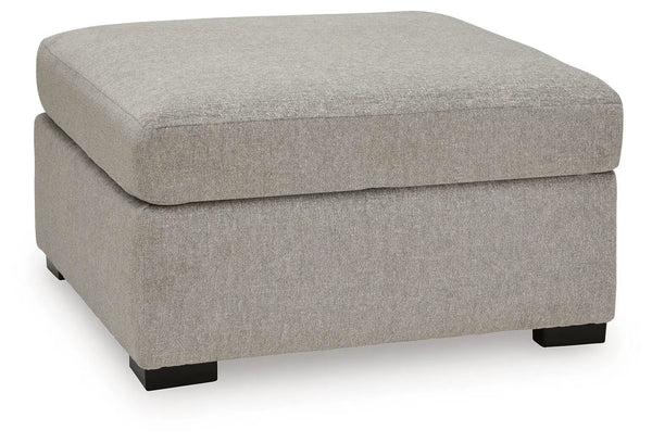 ModMax Luxe - Oversized Accent Ottoman - Flint