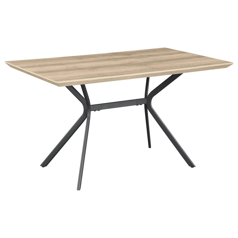Edgecreek 53-inch Composite Wood Dining Table Light Brown by Unique Piece Furniture