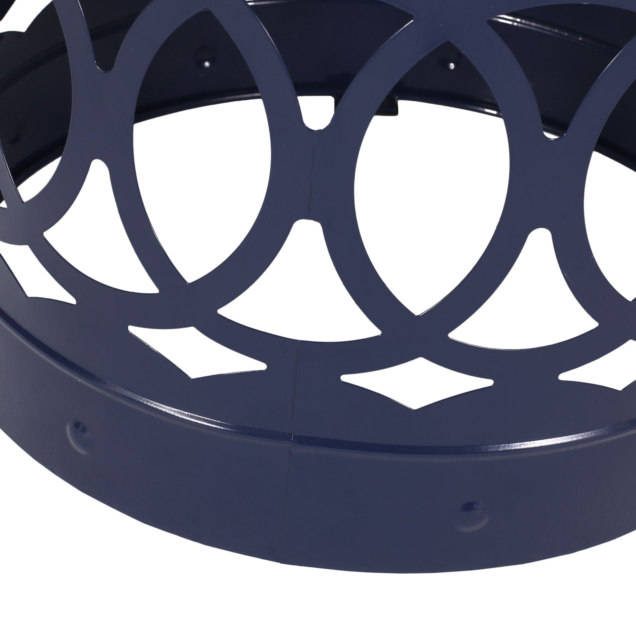 Outdoor Metal Large End Table, Modern Design by HouseOfZazla