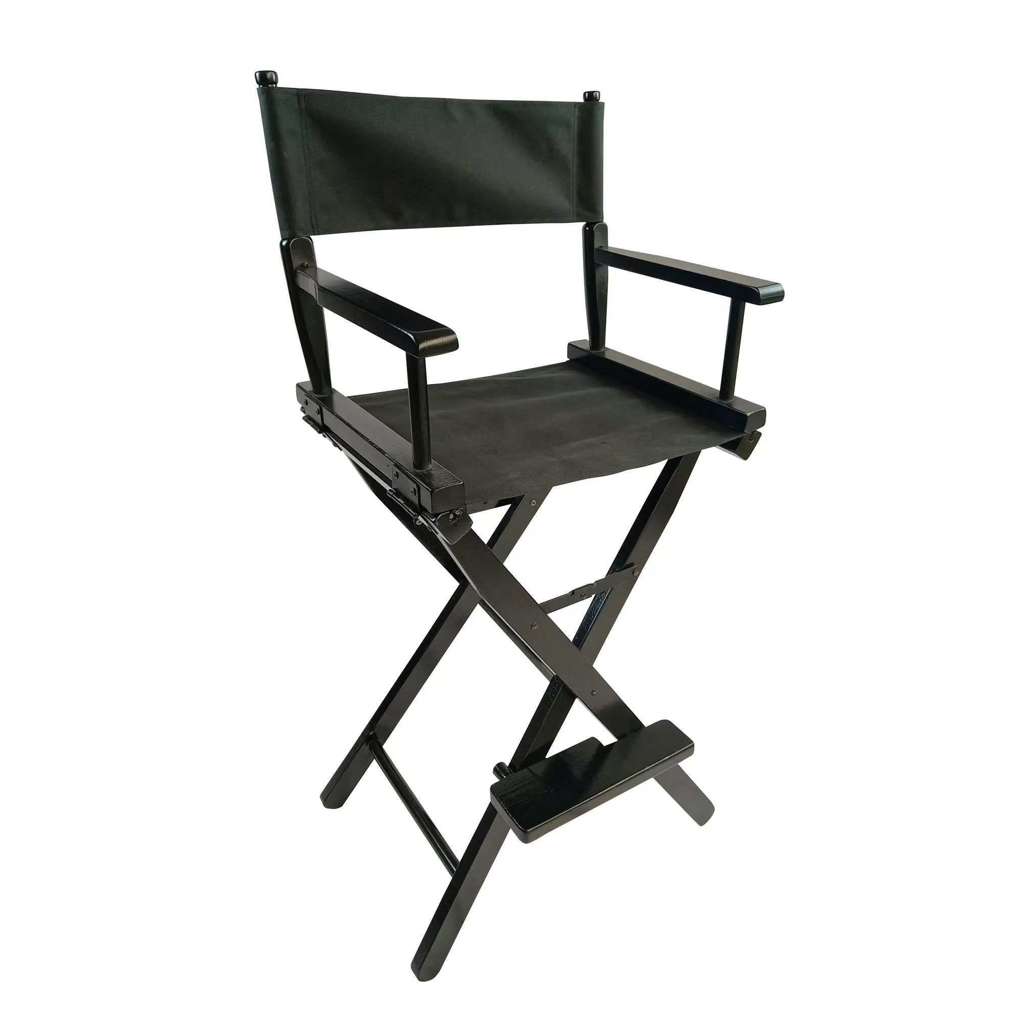 Casual Home Director's Chair, Foldable Style, Suitable For Adults (Set of 2) - Black by HouseOfZazla