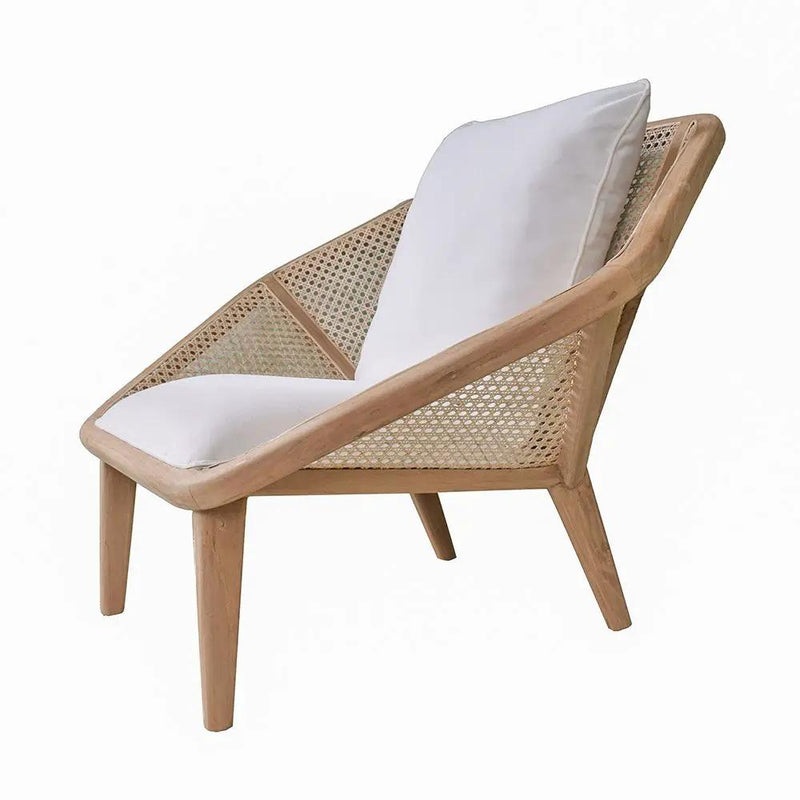 Tectona - Teak Leisure Chair - Natural Wood / Brown by HouseOfZazla