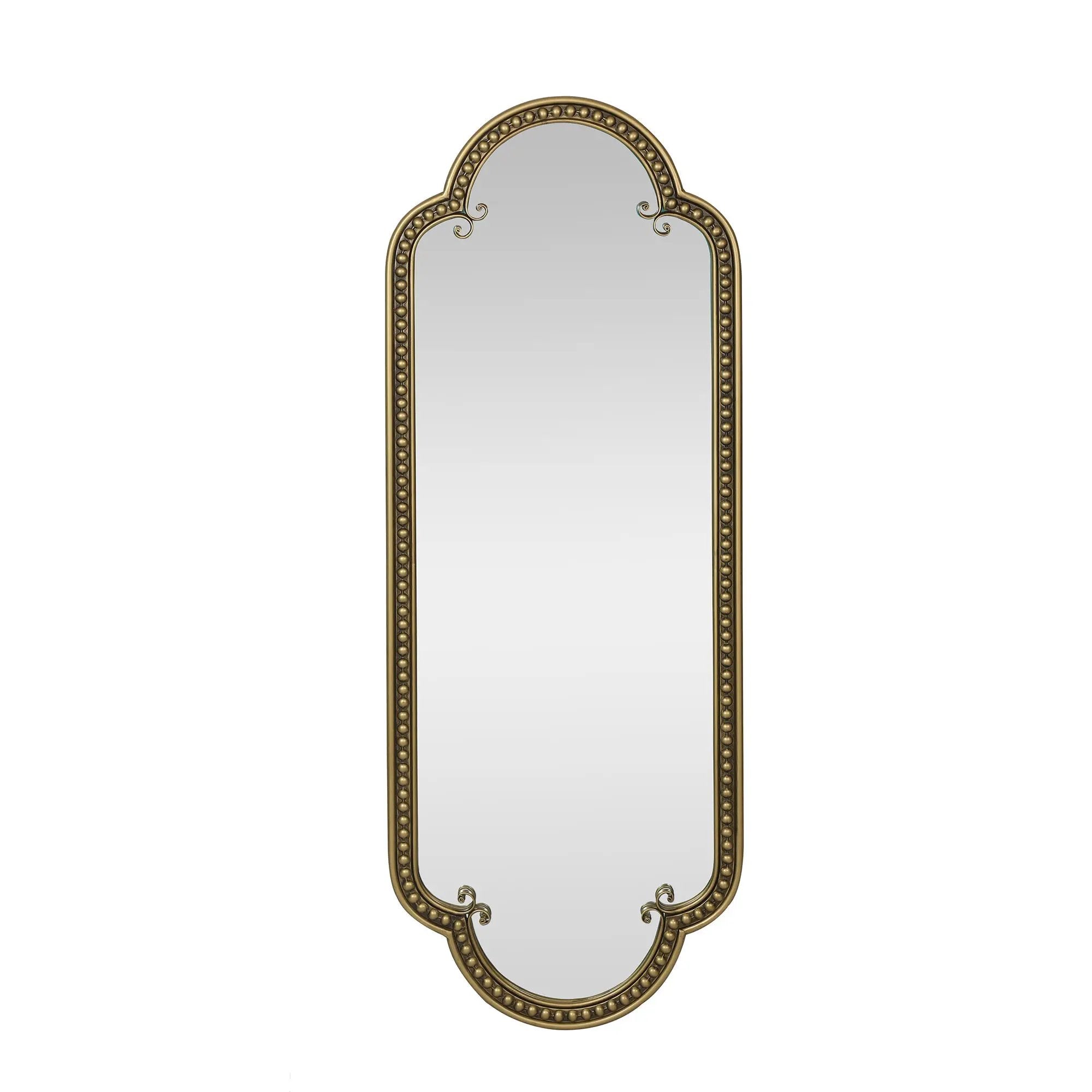 Scalloped Oval Wall Mirror, Vintage by HouseOfZazla