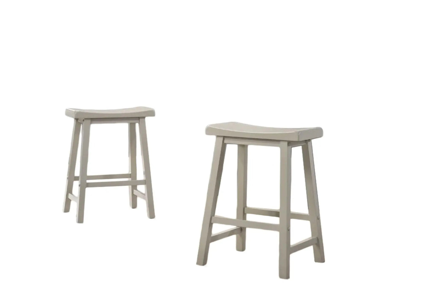 Alonzo - Small Space Counter Height Dining Table With Cabinet, Drawer, And 2 Ergonomic Counter Stools (Set of 3) by HouseOfZazla
