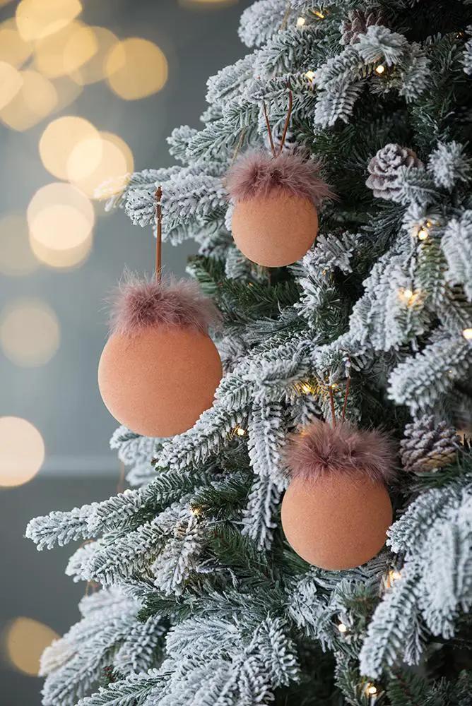 Christmas Ball Ornaments, Glass Decorative Hanging Ball Christmas Tree Ornaments by HouseOfZazla
