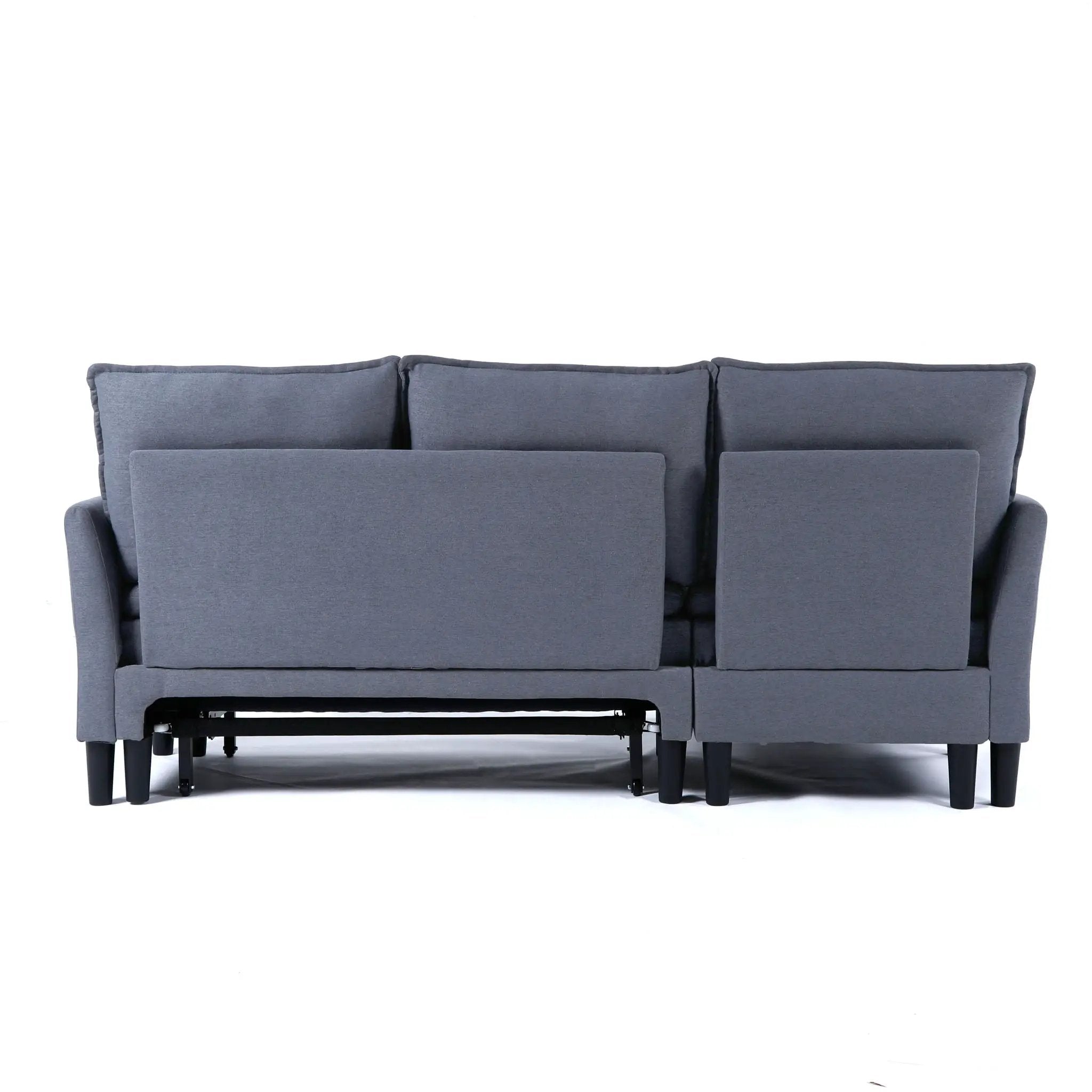 L-Shaped Reversible Chaise Sectional Sofa With Storage by HouseOfZazla