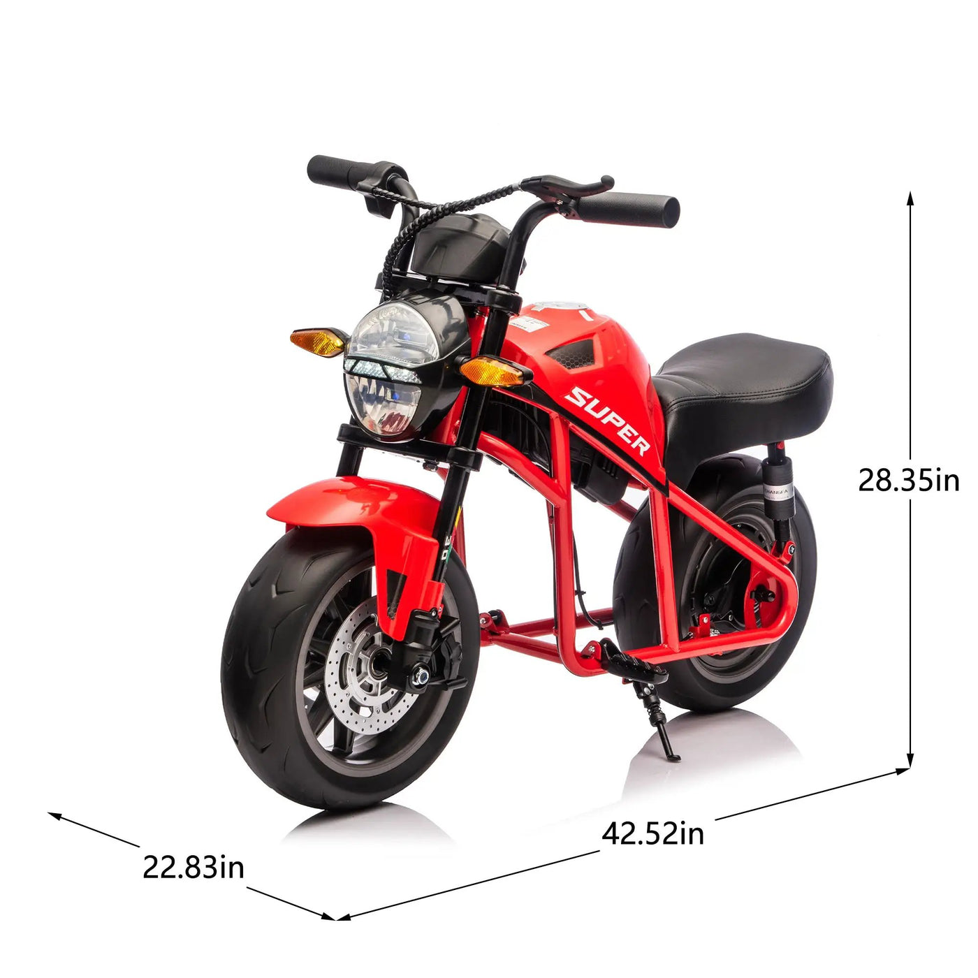 24V300W Kids Ride On XL Electric Toy Muscle Motorcycle by HouseOfZazla