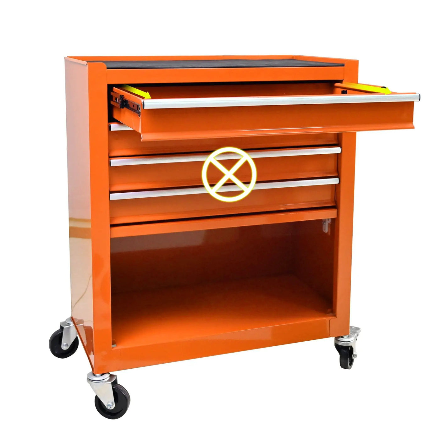 4 Drawers Multifunctional Tool Cart With Wheels by HouseOfZazla