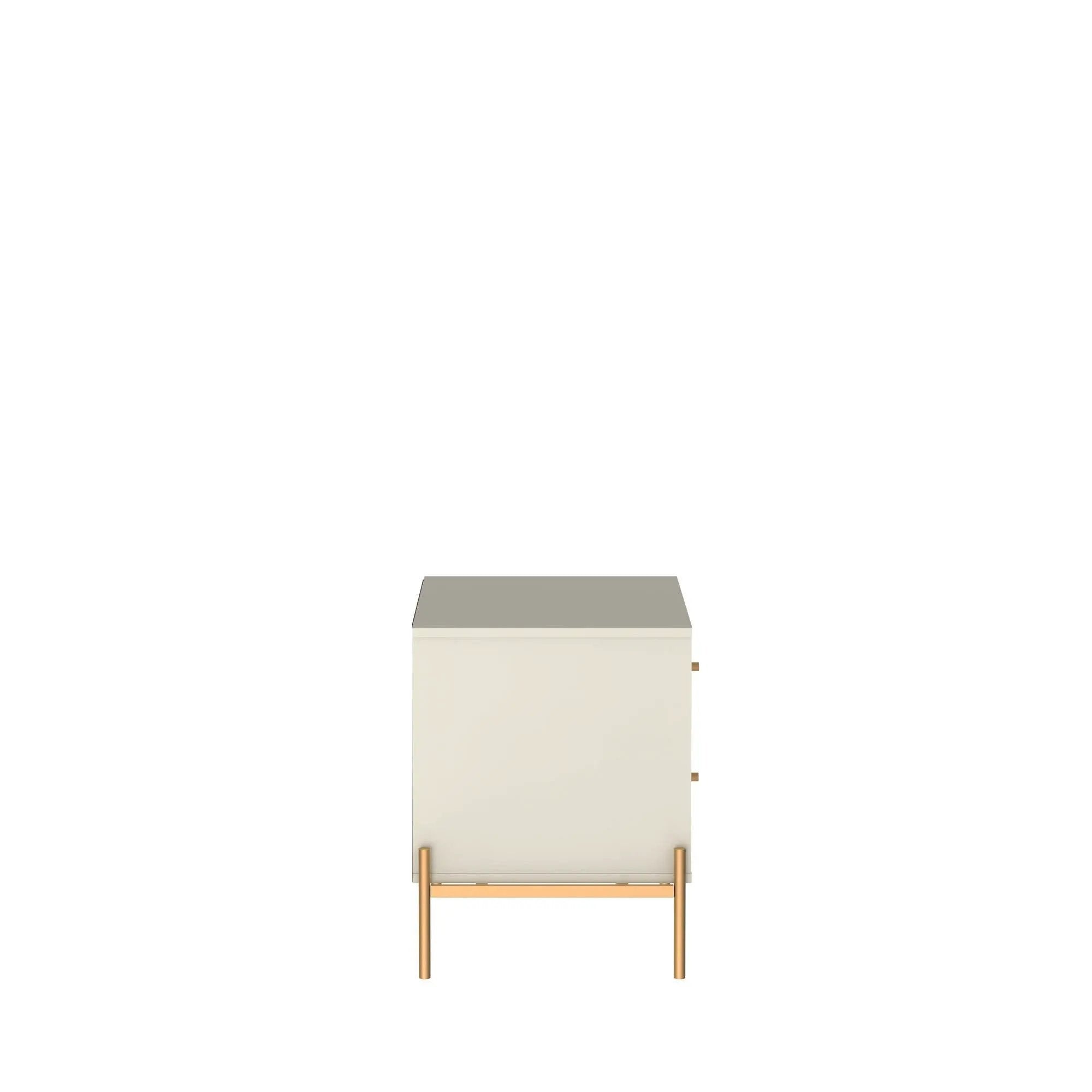 Jasper - Nightstand With 2 Drawers - Off White by HouseOfZazla