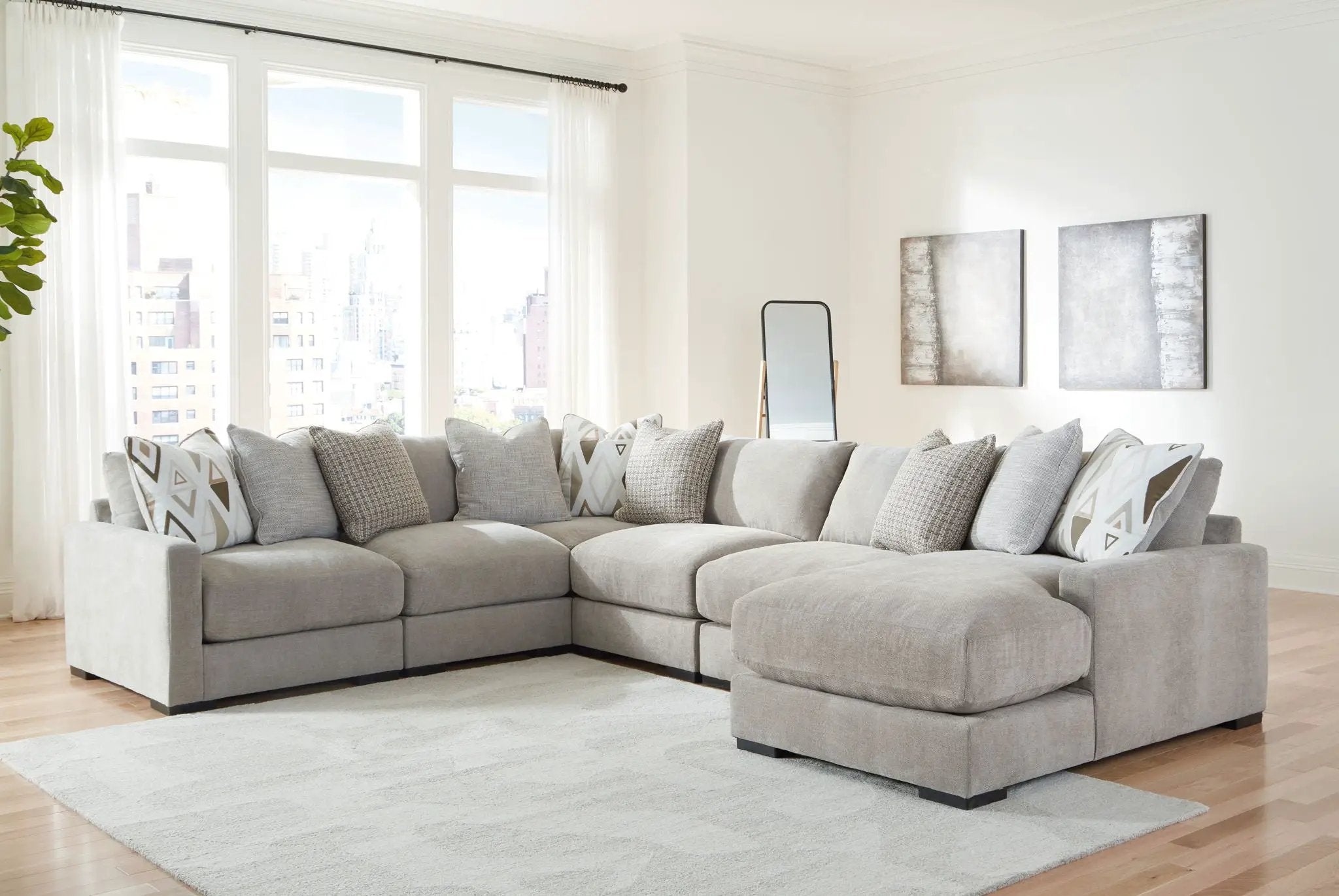 Aslan Court - Sectional by Unique Piece Furniture