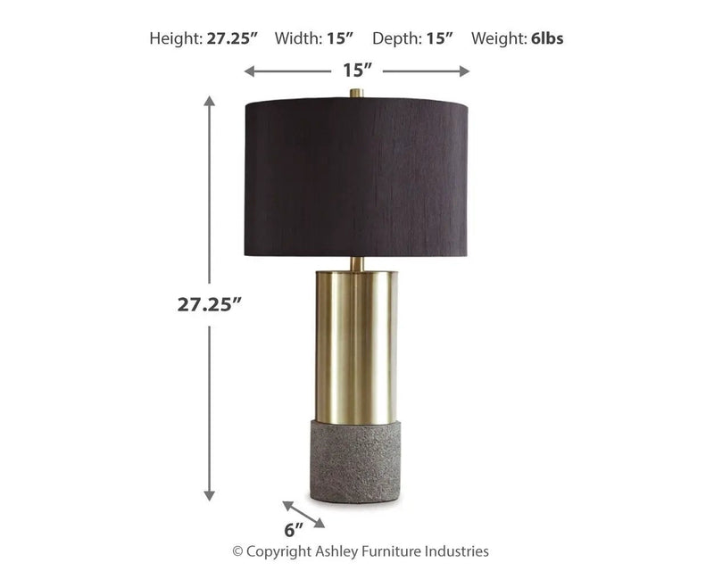 Jacek - Metal Table Lamp by Unique Piece Furniture