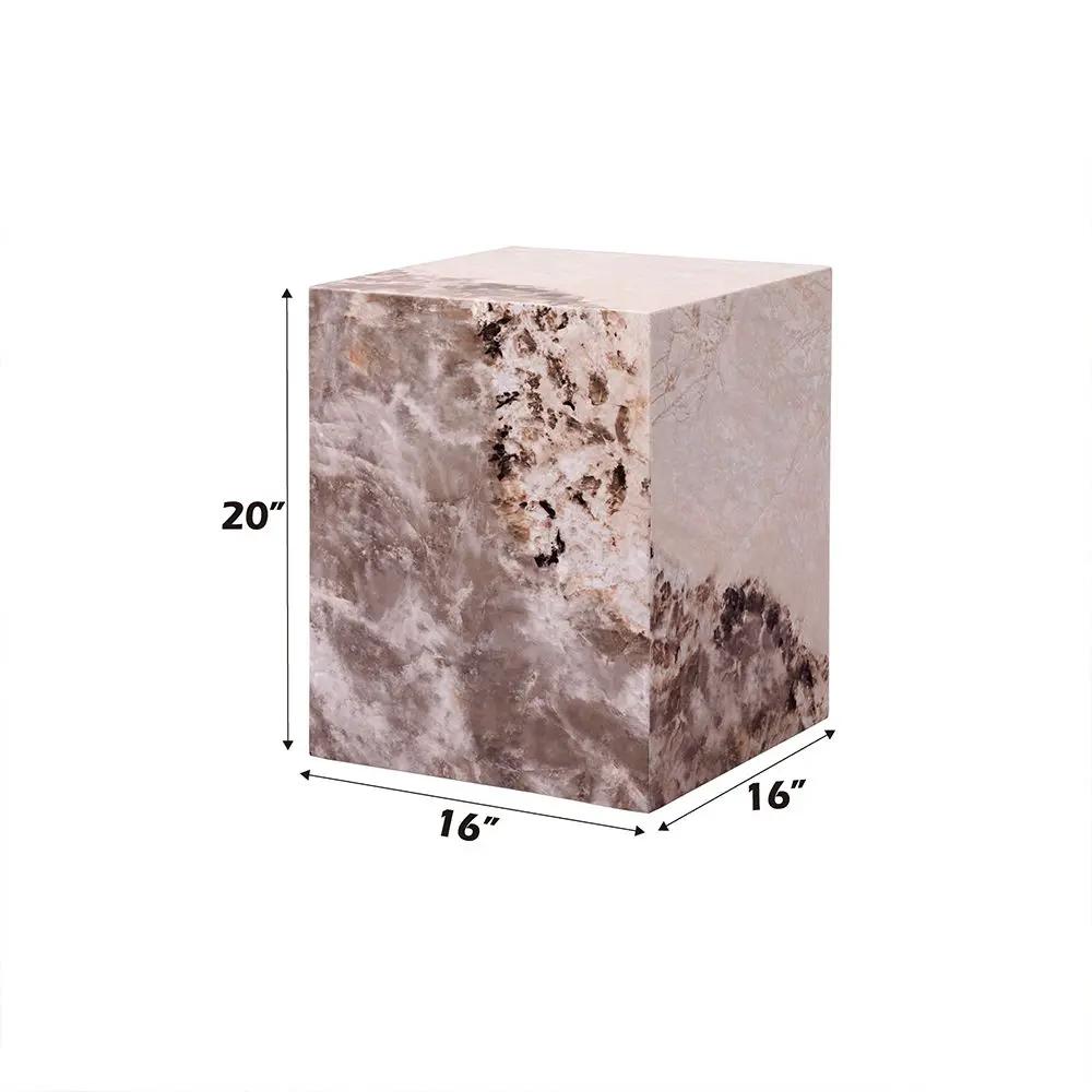 Fultan - End Table - Engineered Stone by Unique Piece Furniture
