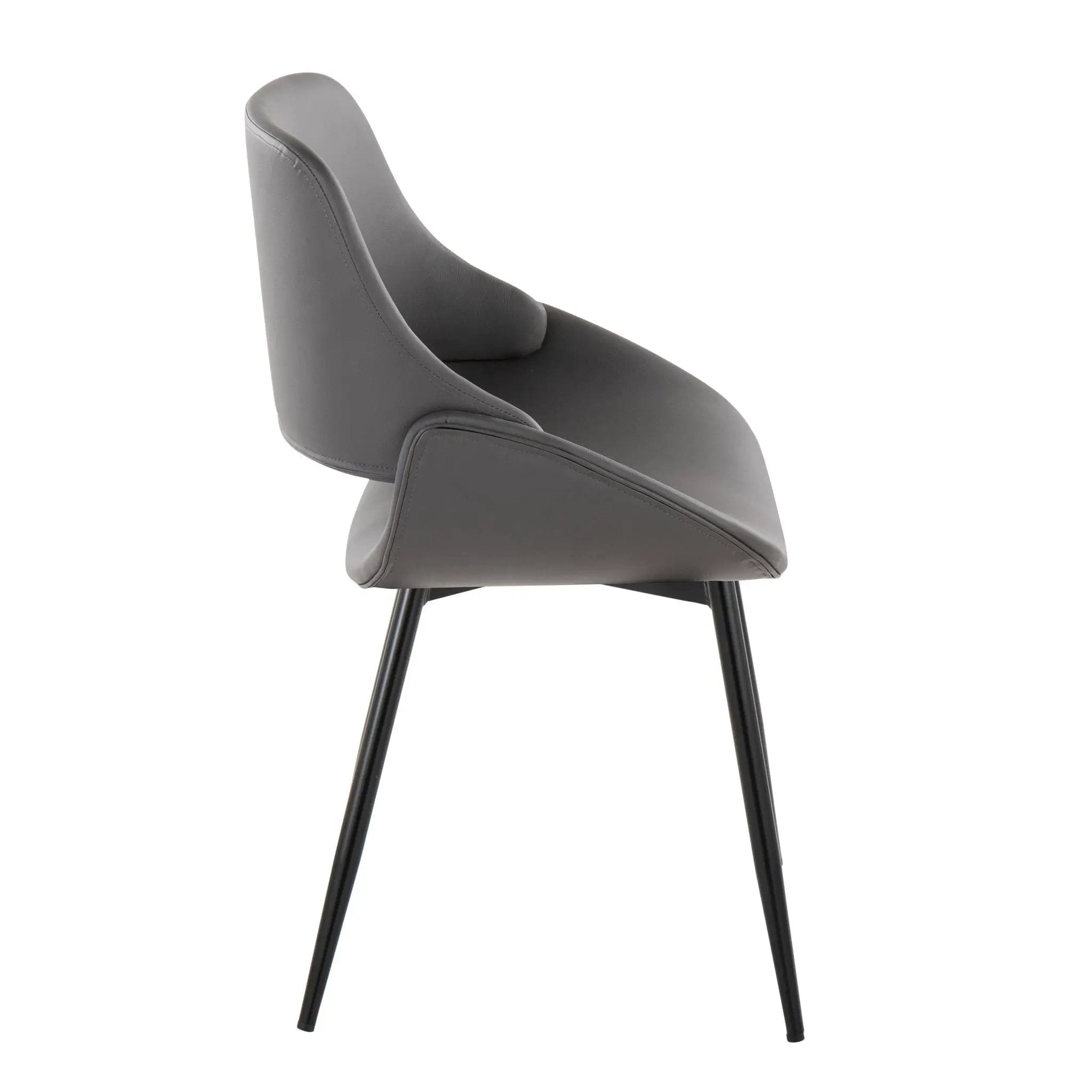 Fabrico - Mid-Century Modern Dining Chair (Set of 2) by HouseOfZazla