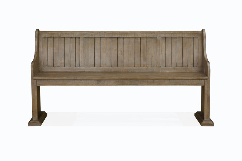 Tinley Park - Bench With Back - Dove Tail Gray, photo 3 of 5