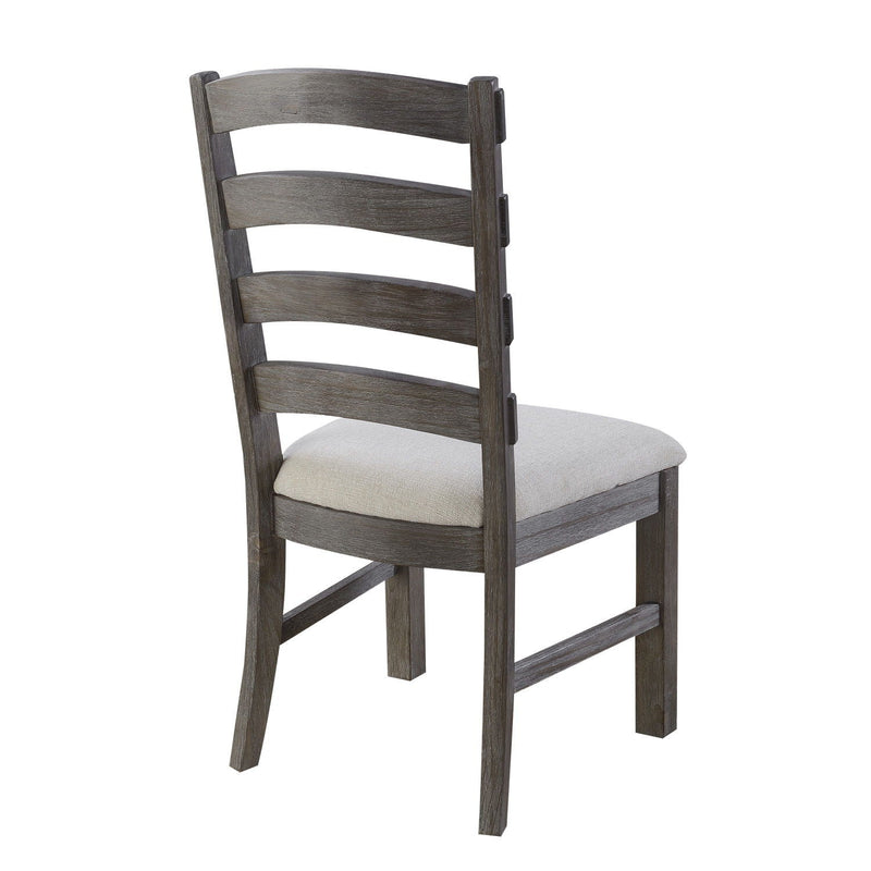 Upholstered Dining Chairs (Set of 2) - Brown - Wood by Unique Piece Furniture