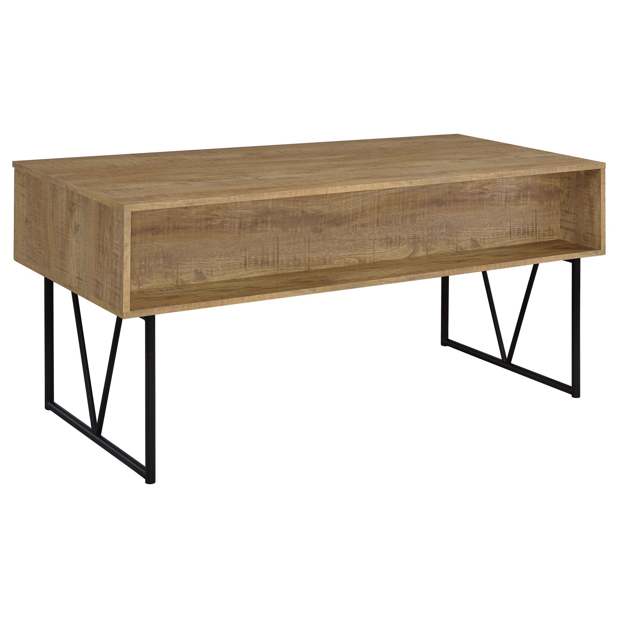 Analiese 63-inch 4-drawer Writing Desk Mango by Unique Piece Furniture
