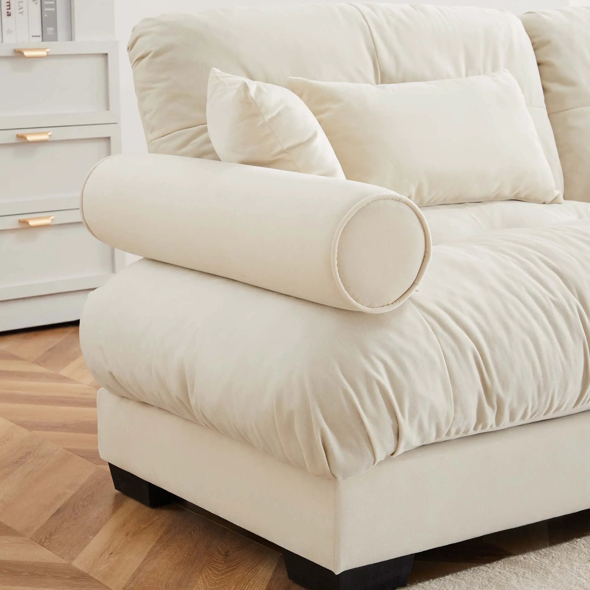 Modular Velvet Sofa Set by HouseOfZazla