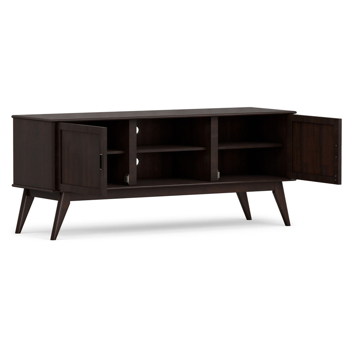 Draper - Handcrafted Mid Century Low TV Media Stand, photo 18 of 40