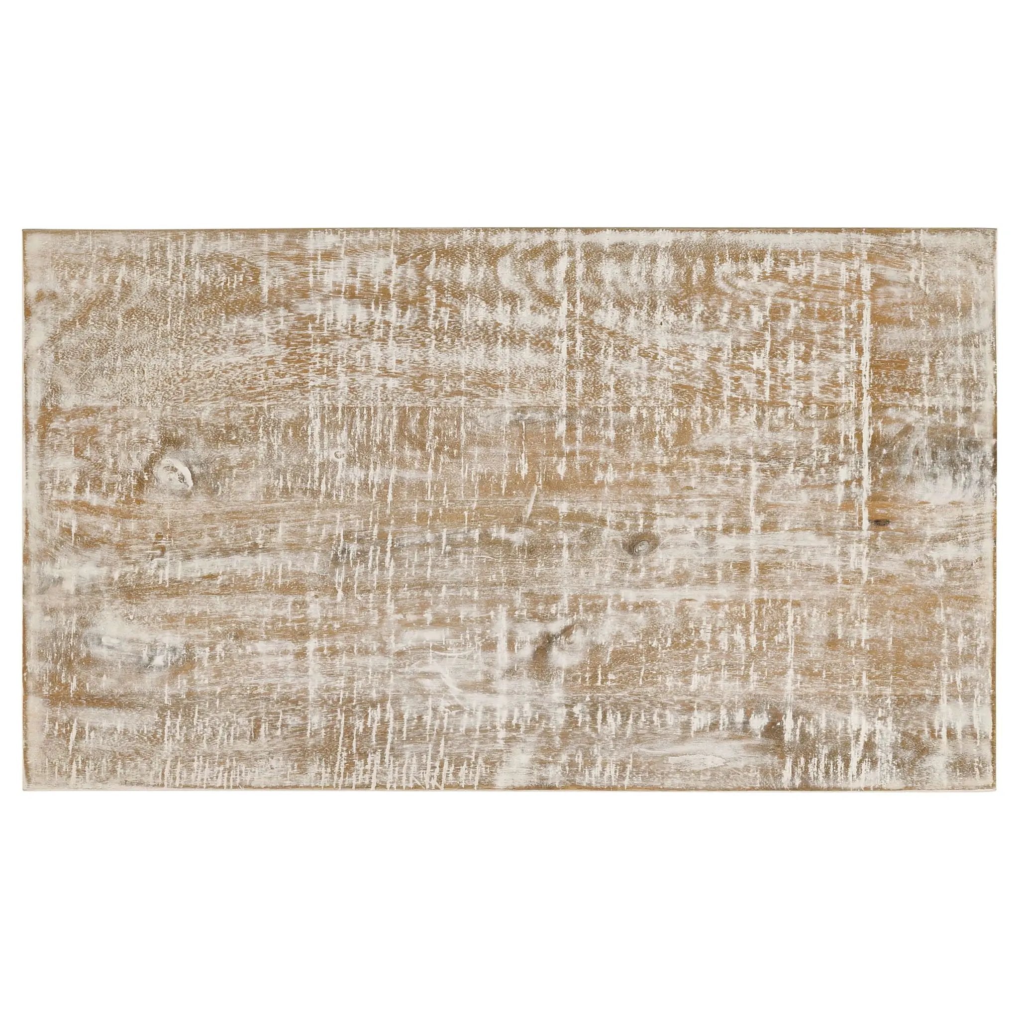 Kenzie - 3 Drawer Mandala Cabinet - White by HouseOfZazla