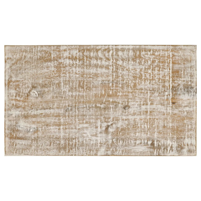 Kenzie - 3 Drawer Mandala Cabinet - White by HouseOfZazla