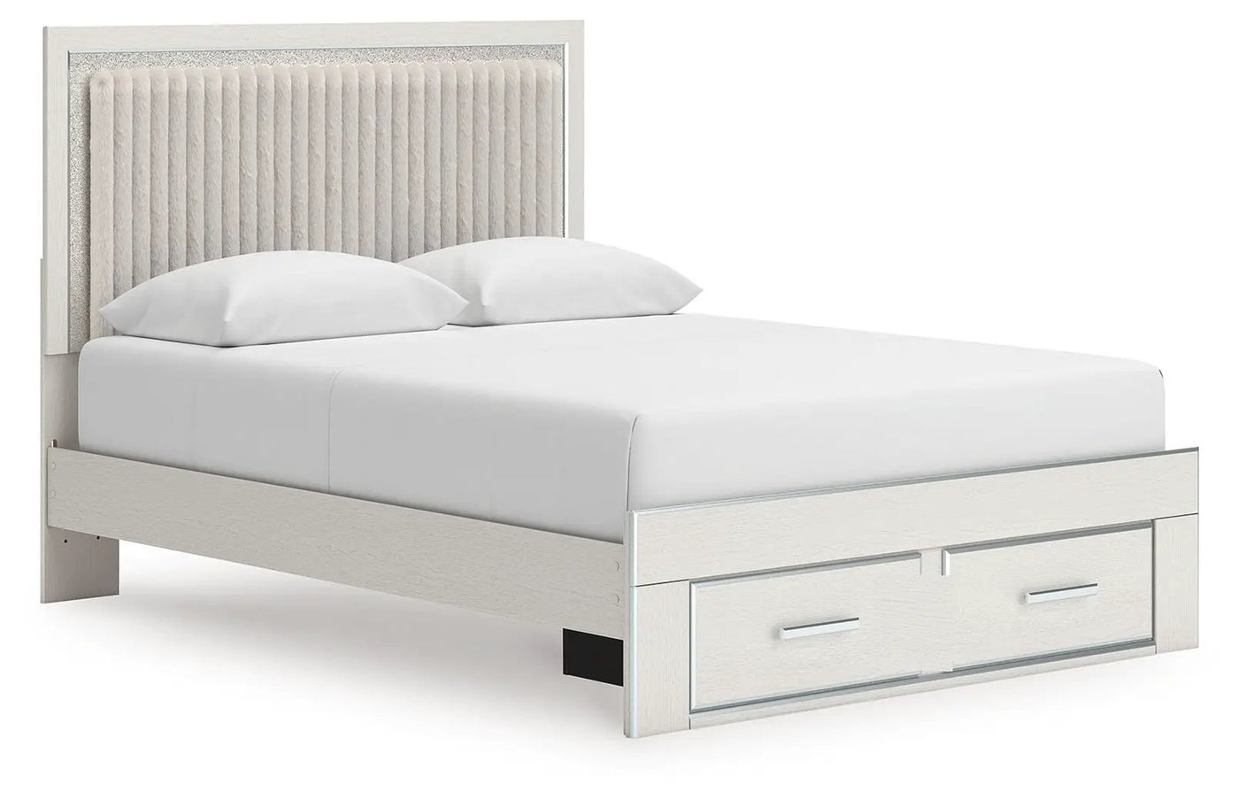 Zuraleus - Upholstered Panel Platform Storage Bed by Unique Piece Furniture