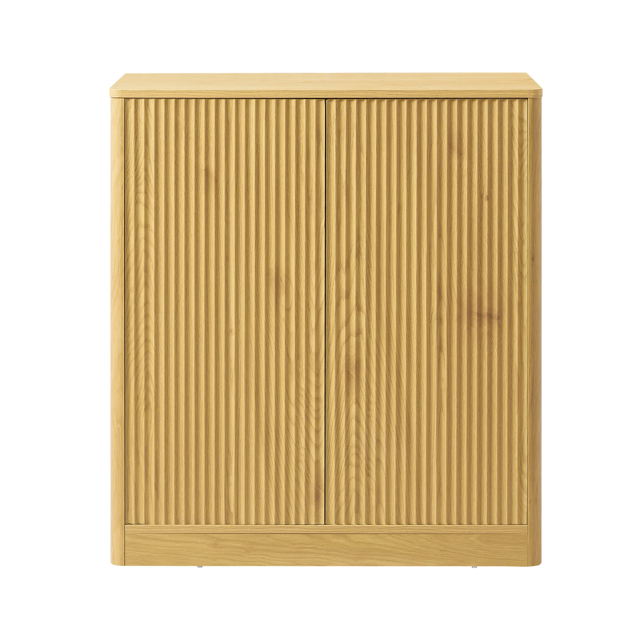34.3" Modern Wavy Sideboard with Curved Contour Design by HouseOfZazla