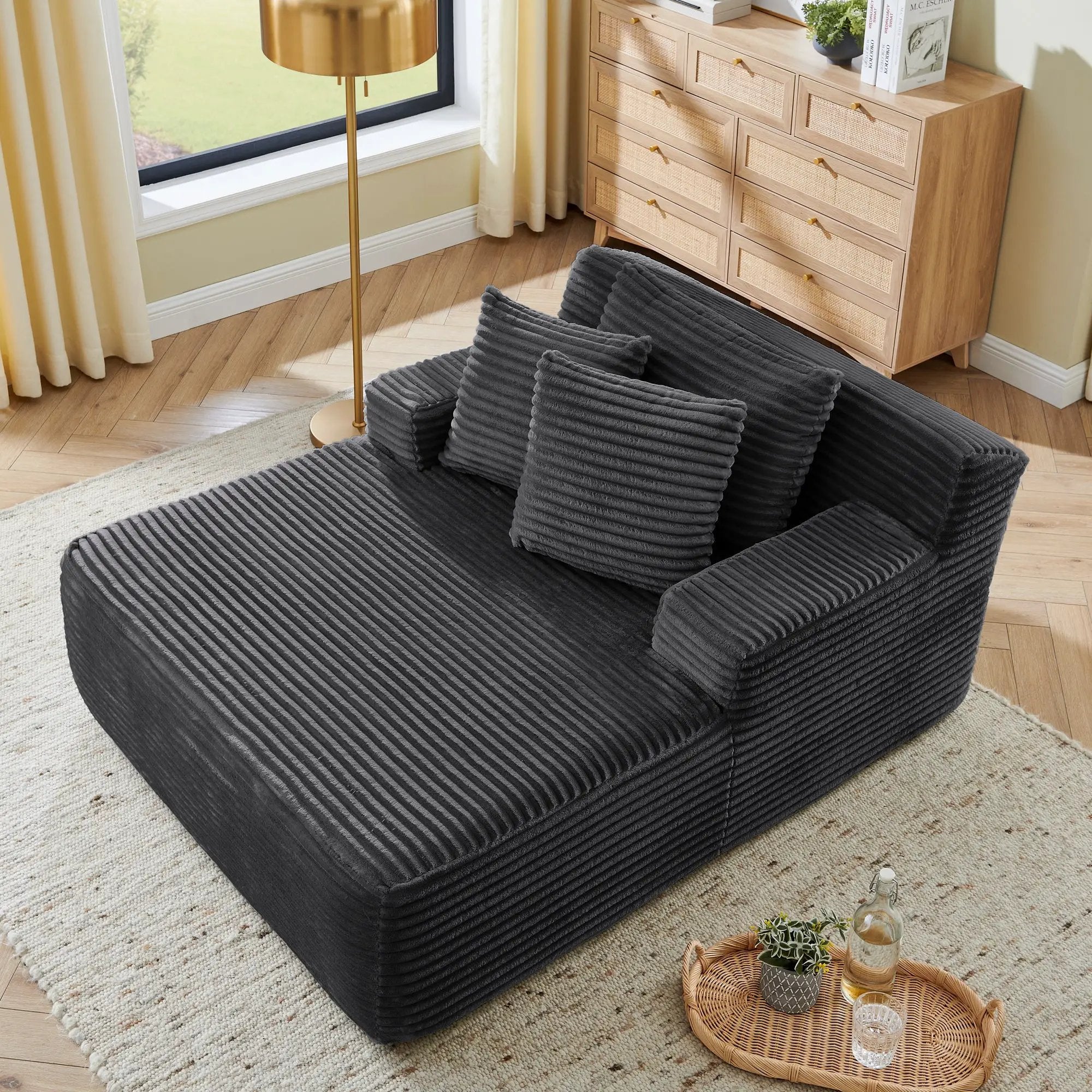 Single Lazy Sofa Lounge Chair by HouseOfZazla