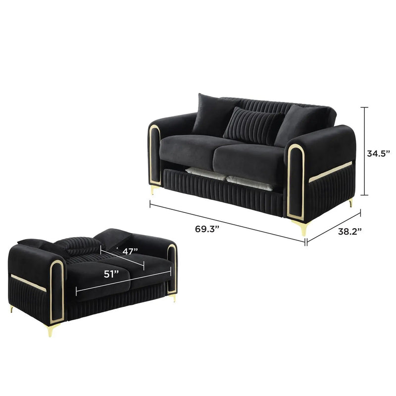 Ruby - Sofa Set by HouseOfZazla