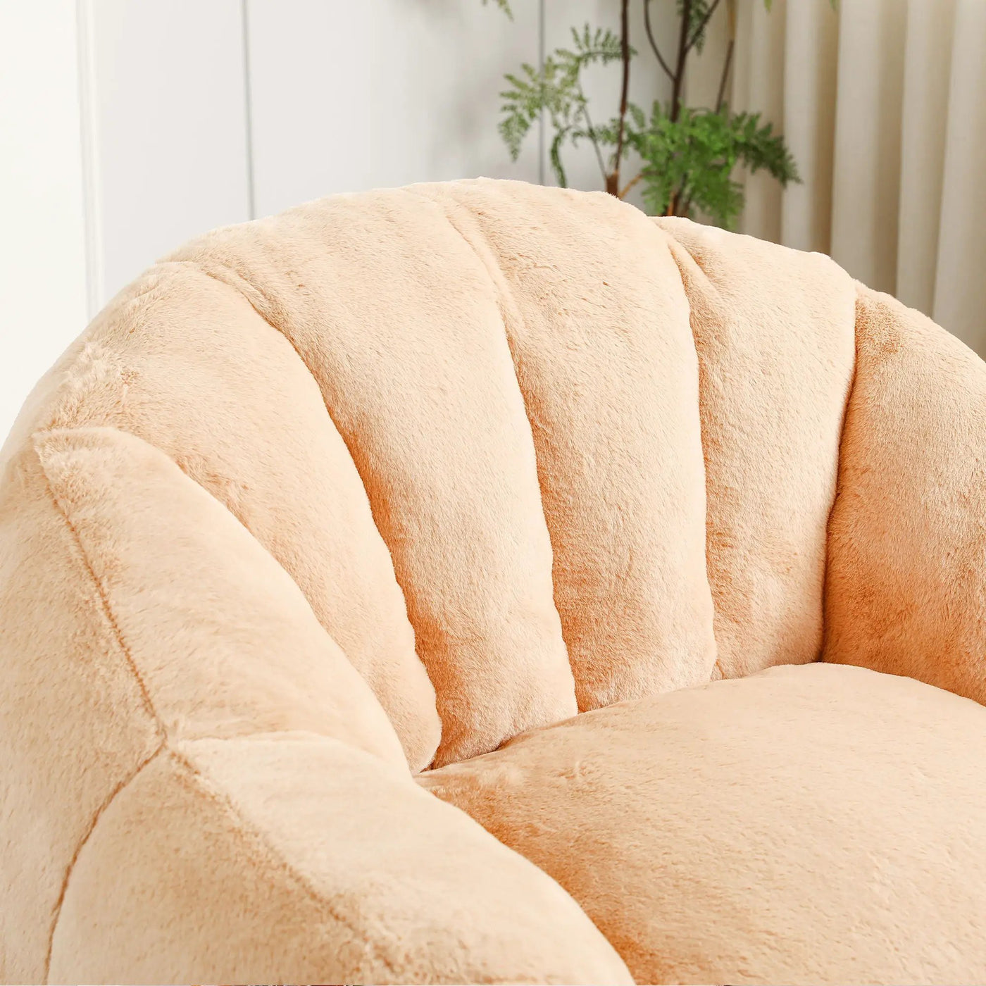 Beanbag Chair, Beanbag Sofa Chair With Armrests Stuffed High Density Foam by HouseOfZazla