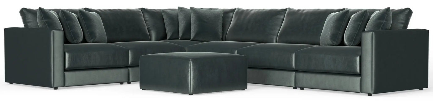 Remington - Modular Sofa And Cocktail Ottoman by Unique Piece Furniture