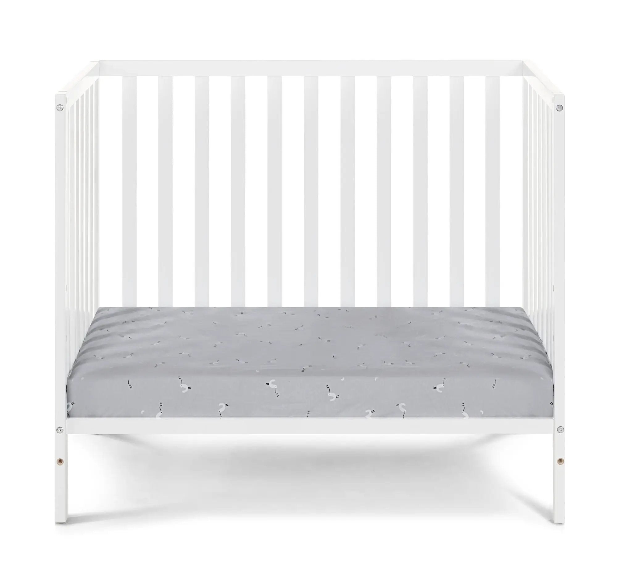 Palmer - 3-in-1 Convertible Mini Crib Baby With Mattress Pad by Unique Piece Furniture