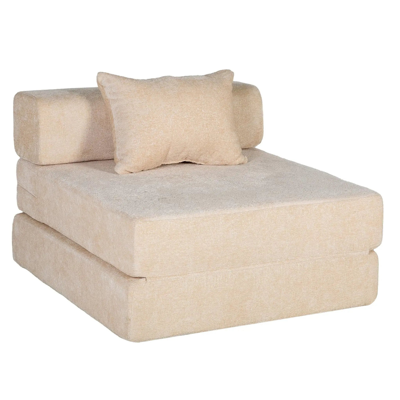Convertible Floor Sofa Bed With Fixed Shape Frame For Living Room by HouseOfZazla