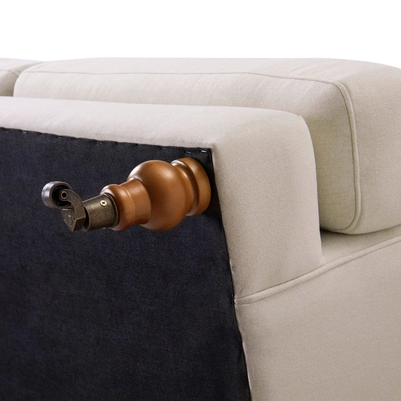 Alana Lawson - Modern Three Cushion Tightback Sofa by HouseOfZazla