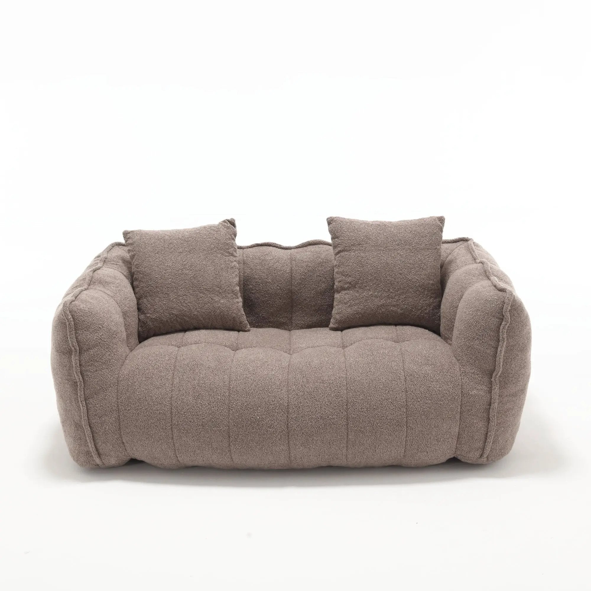 Cozy Beanbag Chair with High Resilience Foam Core by BLAKHOM