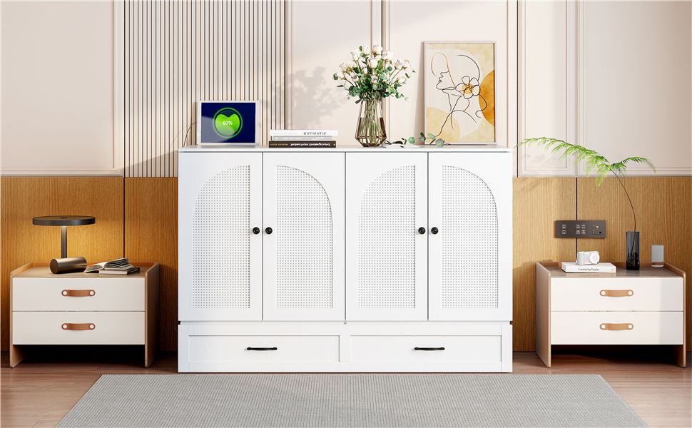 Murphy Bed With Large Drawers by HouseOfZazla