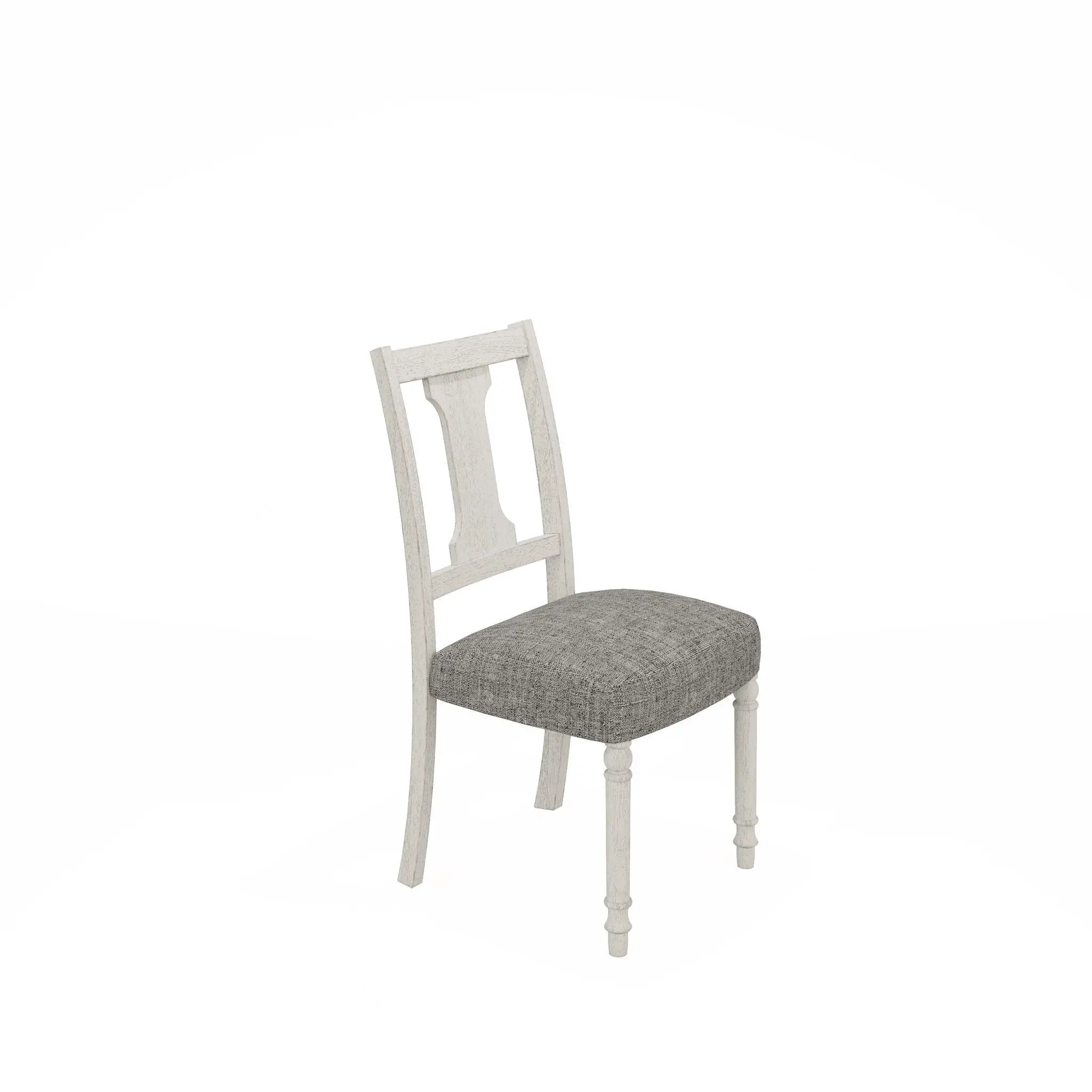 Tannen - Dining Side Chair (Set of 2) - White And Gray by Unique Piece Furniture