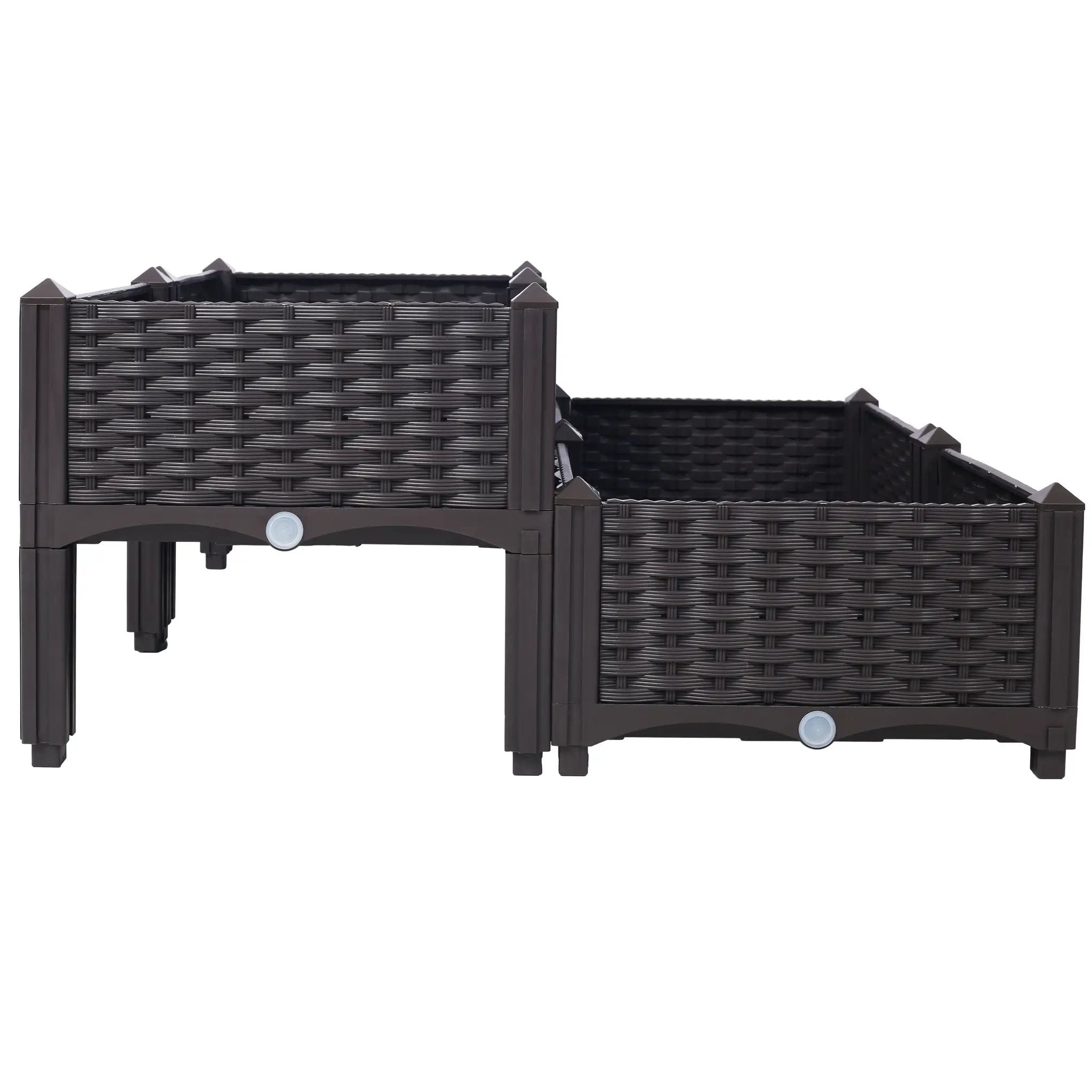 4 Piece Raised Garden Bed with Legs by HouseOfZazla