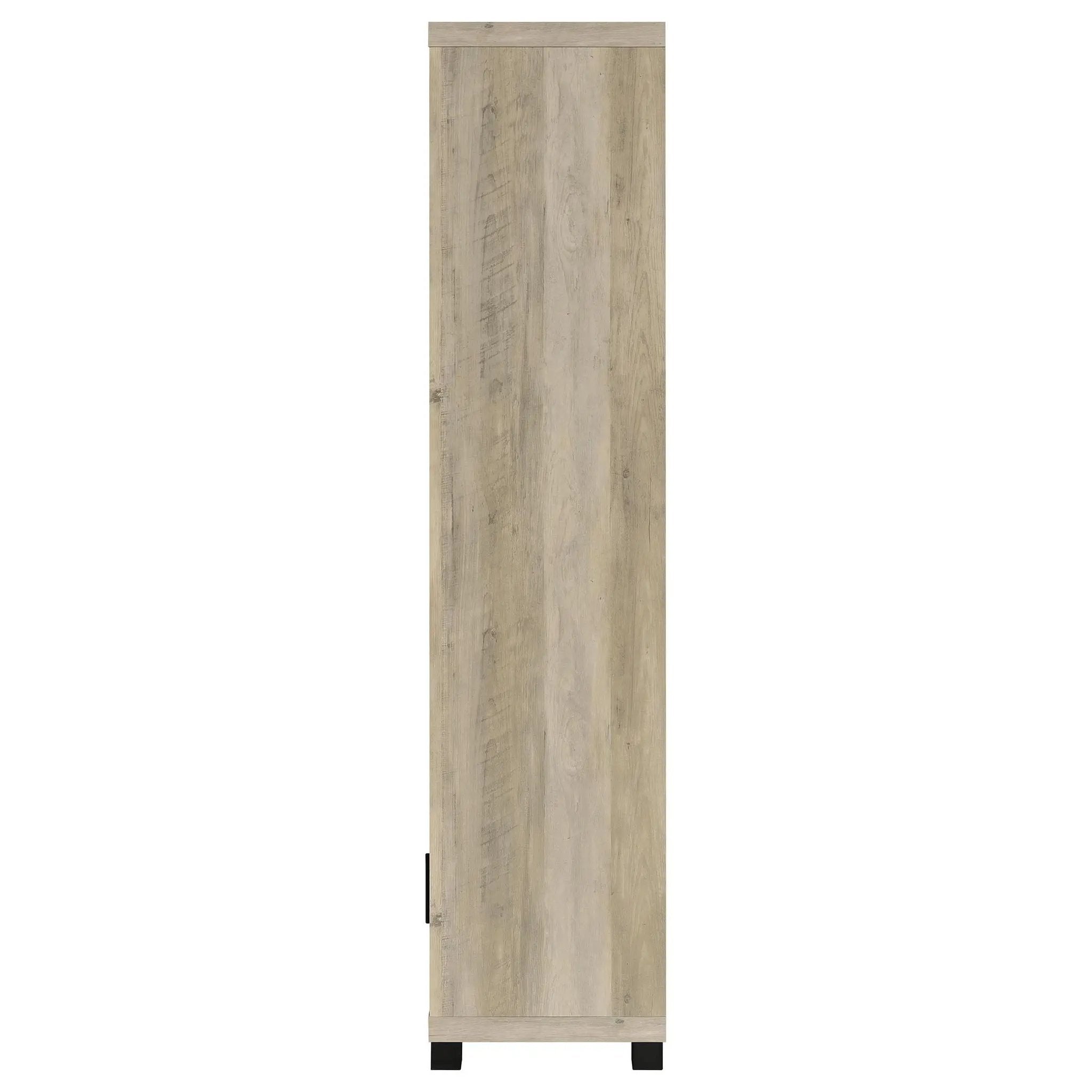 Sachin 3-piece 79-inch TV Entertainment Center Antique Pine by Unique Piece Furniture