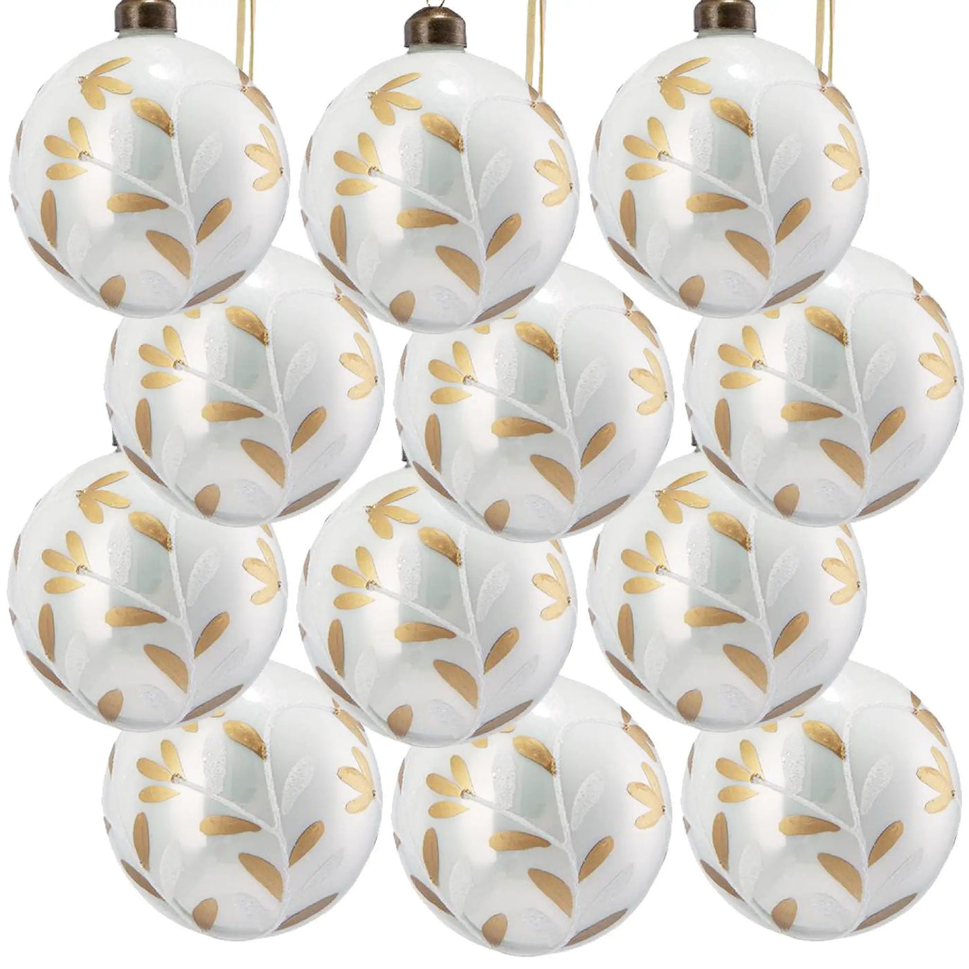 Christmas Ball Ornaments, Ball Christmas Tree Ornaments For Holiday Party Decorations by HouseOfZazla