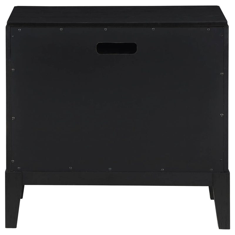 Brookmead 2-drawer Nightstand Black by Unique Piece Furniture