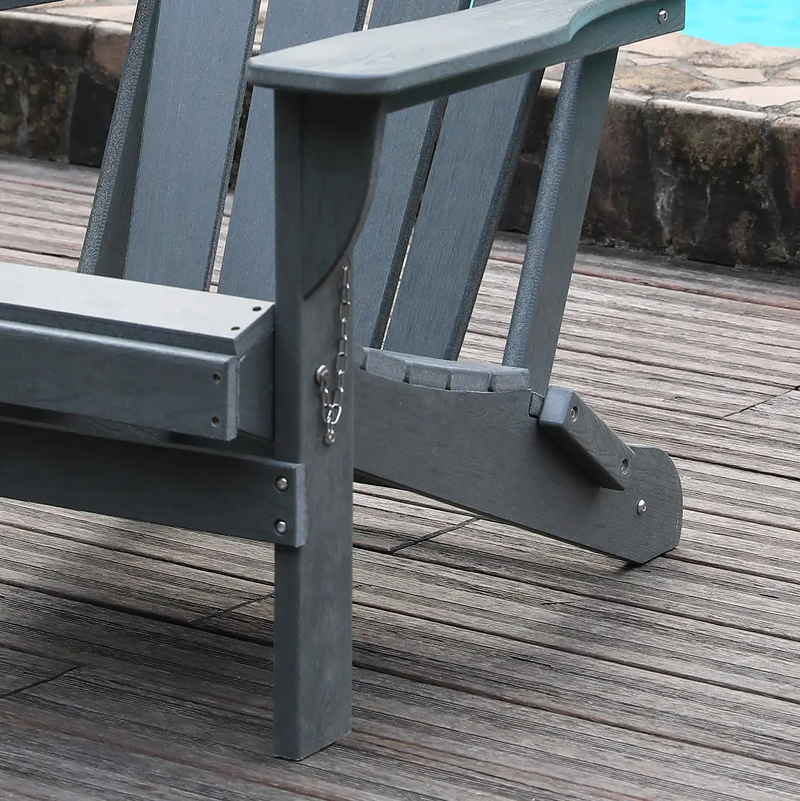 Adirondack Folding Chair with Dual Cup Holders by HouseOfZazla