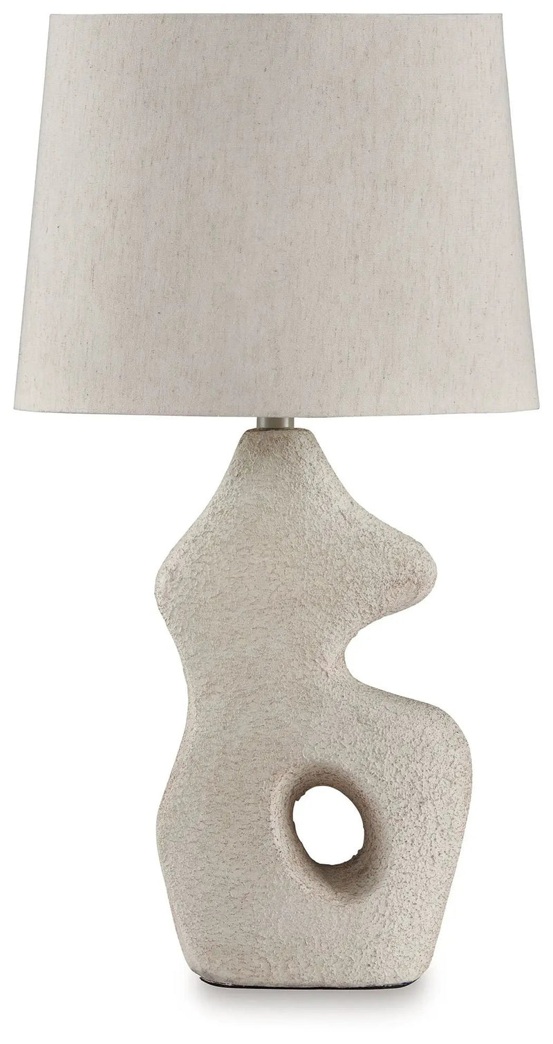Chadrich - Paper Table Lamp (Set of 2) - Antique Beige by Unique Piece Furniture