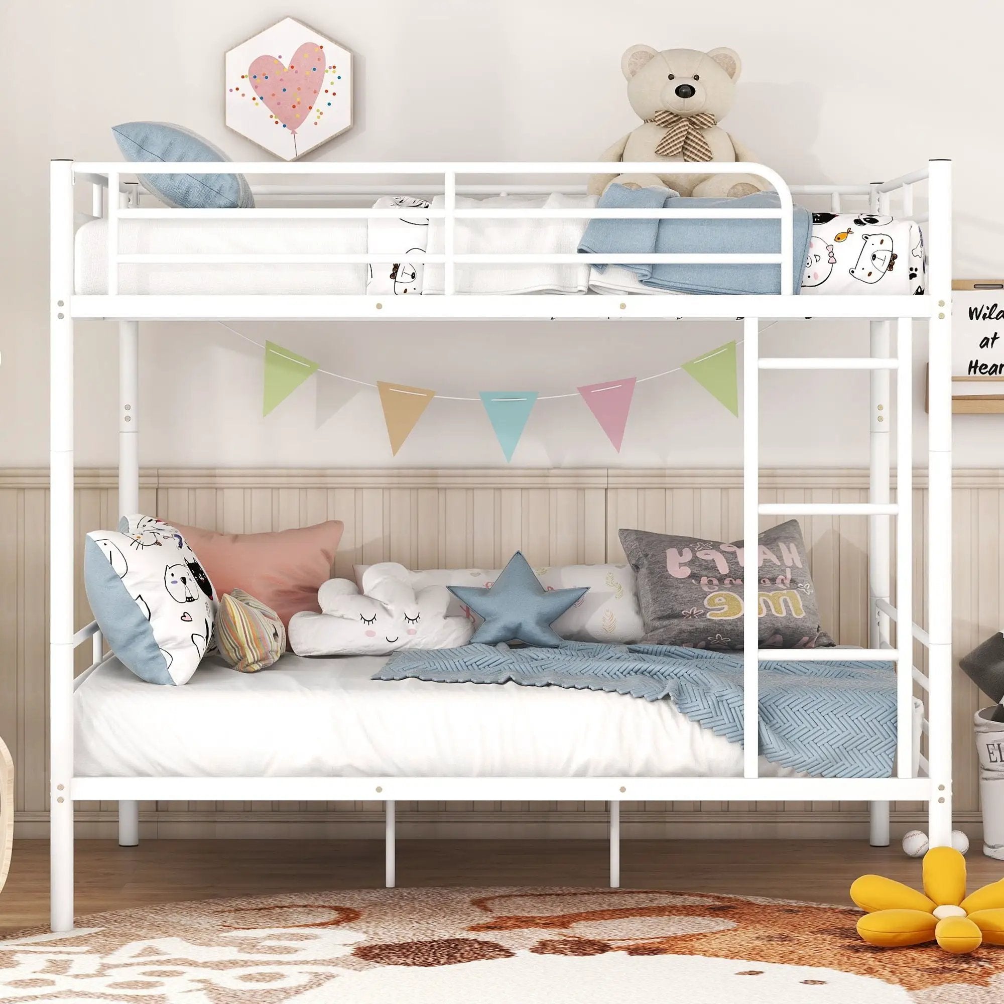 Steel Construction Bunk Bed by Unique Piece Furniture