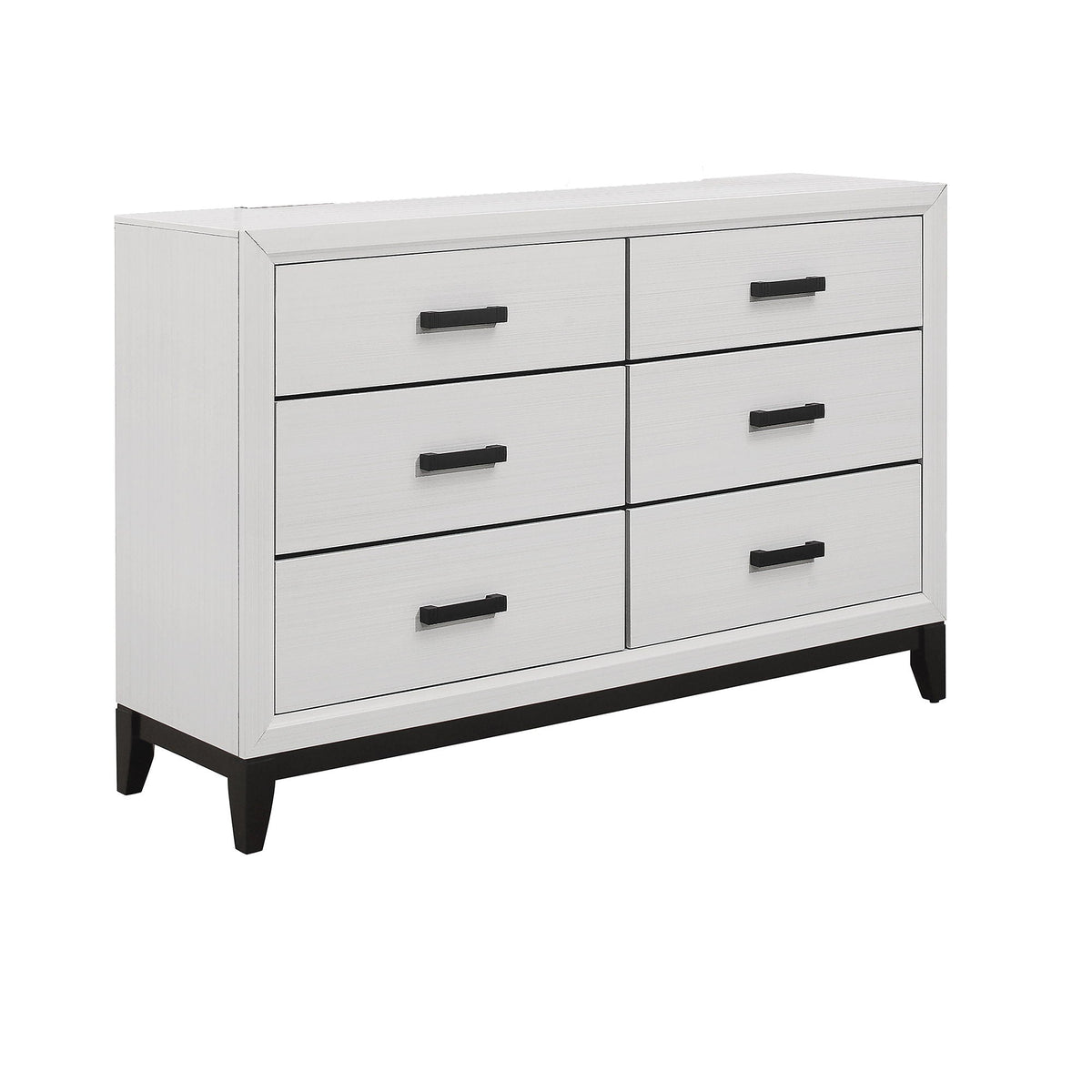 Mirage Dresser with Six Spacious Drawers - Dark Gray or White, photo 7 of 10