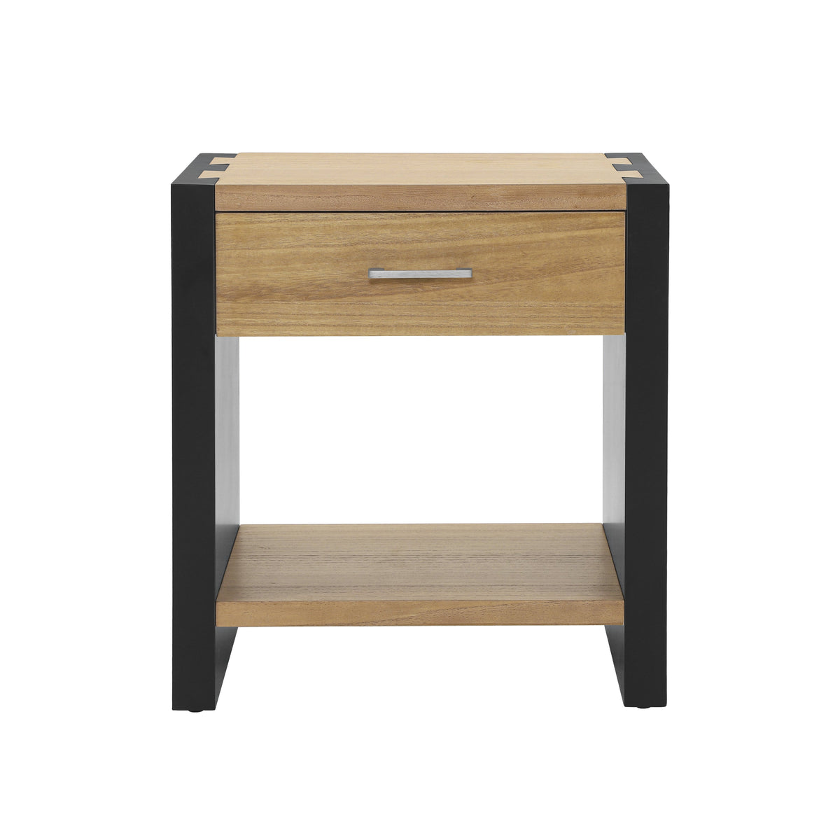 Wood Nightstand, Bedside Table, photo 3 of 10