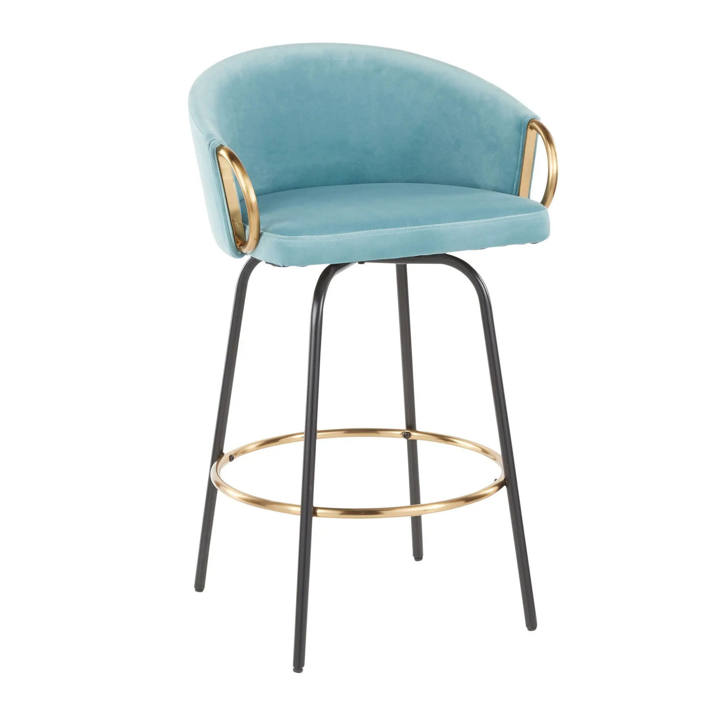 Claire - Contemporary / Glam Counter Stool (Set of 2) by HouseOfZazla