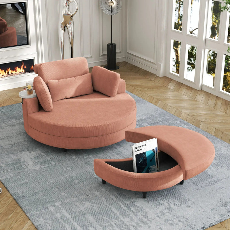 Sofa With Two Throw Pillows And A Waist Pillow With An Extra Tray For Comfortable Seating In Small Apartment Bedrooms by Unique Piece Furniture
